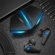 K33 Subwoofer Gaming Headset Bluetooth 5.0 Touch-control In-ear Music Earbuds with HD Microphone Black