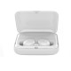 Kawbrown F9 Bluetooth 5.0 TWS Earphones Mini 5D Stereo True Wireless Earbuds Binaural Calling Handsf White