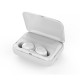 Kawbrown F9 Bluetooth 5.0 TWS Earphones Mini 5D Stereo True Wireless Earbuds Binaural Calling Handsf White