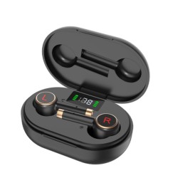 L2 Pro Bluetooth Headset Wireless Bluetooth 5.0 Sports Noise Reduction Earbuds with Charging Box black