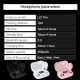 L21pro Wireless Bluetooth-compatible V5.0 Headset Lightweight In-ear Earphones Wide Compatibility Fast Automatic Pairing Earbuds pink