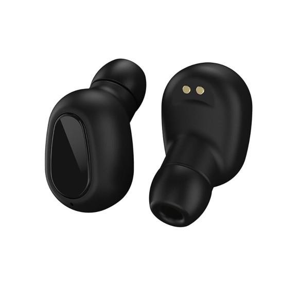 L21pro Wireless Bluetooth-compatible V5.0 Headset Lightweight In-ear Earphones Wide Compatibility Fast Automatic Pairing Earbuds black