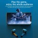 L32 Low-Latency Wireless Bluetooth-compatible Headset Earphones Tws Waterproof Earbud Stereo Sports Running Music Gaming Headphone White