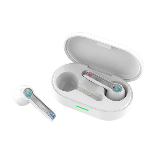 L32 Tws Bluetooth  Headset Hifi 5.0 Waterproof Sports Wireless Built-in Earphone With Microphone white