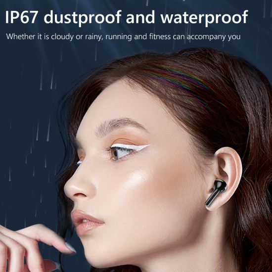 Low-latency Bluetooth-compatible  Earphone Breathing Light Noise Cancelling High-speed Processing Chip Long Battery Life Gaming Wireless Headset T29 Pro map pattern