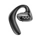 M-k8 Bluetooth Earphone Hanging Ear Type Unilateral Headsets Waterproof Music Earbuds Black