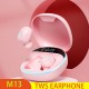 M13 Tws Wireless Bluetooth 5.2 Headset In-ear Binaural Stereo Music Earbuds Mini Sports Earphones Black