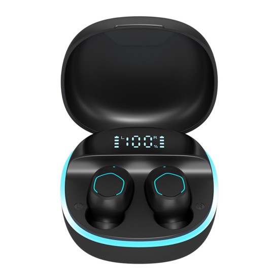 M13 Tws Wireless Bluetooth 5.2 Headset In-ear Binaural Stereo Music Earbuds Mini Sports Earphones Black