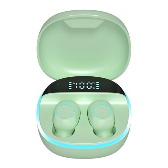 M13 Tws Wireless Bluetooth 5.3 Headset In-ear Binaural Stereo Music Earbuds Mini Sports Earphones Green