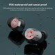 M23 Low-latency Tws In-ear Wireless  Headphones Bluetooth-compatible 5.1 Fingerprint Touch Sports Gaming Headset Ipx6 Waterproof Earphones Red