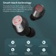 M23 Low-latency Tws In-ear Wireless  Headphones Bluetooth-compatible 5.1 Fingerprint Touch Sports Gaming Headset Ipx6 Waterproof Earphones Red