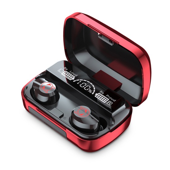 M23 Multifunctional Wireless  Headset Tws Stereo No-delay Noise Reduction Sports Waterproof Earbuds Game Bluetooth-compatible Earphones pink