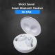 Macaron Candy Color S9-TWS Bluetooth Headset HIFI Stereo Bluetooth Headphones V5.0 Support Wireless  WHITE