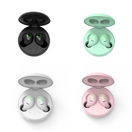 Macaron Candy Color S9-TWS Bluetooth Headset HIFI Stereo Bluetooth Headphones V5.0 Support Wireless  PINK