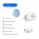 Mini F911 Bluetooth-compatible Headset Wireless Earbuds Small Sports 5.0 Stereo Nfc Function Voice Control Portable Earbuds F911 black