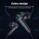 P36 Tws Bluetooth Gaming Headset Binaural Digital Display with Charging Bin Luminous Headphones Black