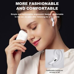 PRO 4 Bluetooth Earphone Wireless Bluetooth 5.0 Stereo in Ear Earbuds white