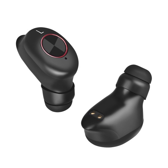 Portable Air8 i12 Wireless i7 Bluetooth Headset i9stws5.0 In-ear Earphone Bilateral Stereo Headphone black