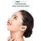 Portable Wireless Bluetooth-compatible  Earphones Digital Display Low Latency Long Battery Life Intelligent Noise Reduction Tws Headset white