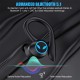 Q25 Pro Wireless Earphones Bluetooth Stereo Bass Earbuds Ear Hook Noise Cancelling Sports Gaming Headsets Pink