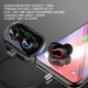 Q61 Tws Sports Bluetooth-compatible  5.0  Earphones Wireless Stereo 9d Surround Sound Large Capacity Noise Cancelling Gaming Headset black