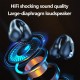 Q80 Tws Wireless Bluetooth 5.3 Headset Clip-on Bone Conduction Waterproof Sports Earphones Khaki