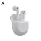 S12 Wireless Bluetooth Headset Waterproof Touch Control Low Consumption Long Standby Time Earphones white