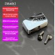 S20 Mirror Surface Wireless Bluetooth Headset Mini Invisible Long Standby Bluetooth Headset Black