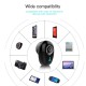 S650 Bluetooth Headset Mini Wireless In-ear Invisible Earbuds Handsfree Headset Stereo with Mic for All Smart Phone black