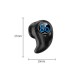 S830 Bluetooth Headset Digital Display V5.2 Sports Earbuds Wireless Headphones Black