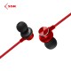 SSK BT01 Noise Cancelling Bluetooth Sports Earphone Magnetic Wireless Headset Waterproof for Mobile Phones Music CSR Chips Red