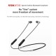 SSK Magnetic Wireless Bluetooth Earphone Sports Headphone Stereo Earbuds Waterproof Wireless in-ear Headset - Black