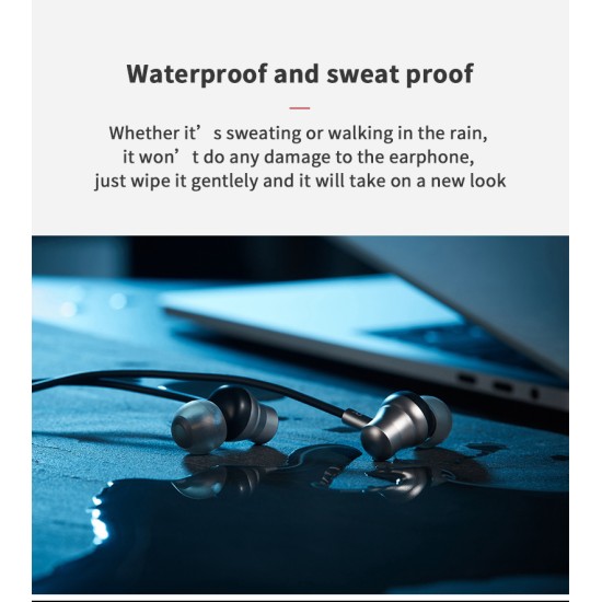 SSK Magnetic Wireless Bluetooth Earphone Sports Headphone Stereo Earbuds Waterproof Wireless in-ear Headset - Black