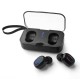 T-18s TWS Bluetooth Earphones 5.0 Mini True Wireless Headphone Stereo Supper Bass Bluetooth Headset Black