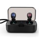 T-18s TWS Bluetooth Earphones 5.0 Mini True Wireless Headphone Stereo Supper Bass Bluetooth Headset Black