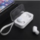 T-18s TWS Bluetooth Earphones 5.0 Mini True Wireless Headphone Stereo Supper Bass Bluetooth Headset White