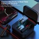 T13 Headset Earbuds Subwoofer In-ear Tws Wireless Earphones  Bluetooth 5.2 Transparent Black