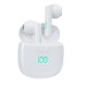 T16 Tws Wireless Bluetooth Headset Enc Call Noise Reduction Half In-ear Gaming Earphone Hifi Music Earbuds White