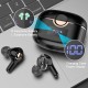 T22 TWS Wireless Headset Bluetooth Touch Control Double Moving Coil Four Speakers Headset Black