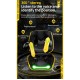 T33 Bluetooth 5.2 Headset Stereo Earbuds Dual-mode Low-latency Wireless Gaming Headphones with Microphone Yellow