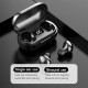 T8 Earphones Wireless  Headphones Wireless Bluetooth-compatible Headset Mini In-ear Led Digital Display Handsfree Headphones black