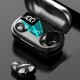 T8 Mini Wireless Headset Stereo Bluetooth 5.0 Tws Sports Earbuds Power Digital Display Earphone Black