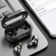 T8 Mini Wireless Headset Stereo Bluetooth 5.1 Tws Sports Earbuds Power Digital Display Earphone White