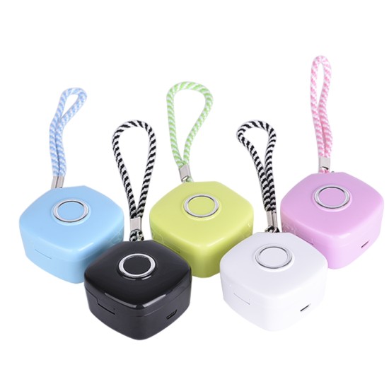 TWS-A8 Mini 5.0 Waterproof 3D Stereo Wireless Bluetooth Earphone for Sports Pink