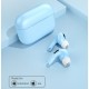 TWS Bluetooth 5.0 Wireless Earphone Macaron Earbuds with Charging Box blue