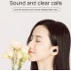 TWS Bluetooth Earphone IPX6 Waterproof V5.0 Earphones Wireless Headphones for Andorid IOS  black