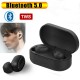 TWS Bluetooth Earphone IPX6 Waterproof V5.0 Earphones Wireless Headphones for Andorid IOS  blue