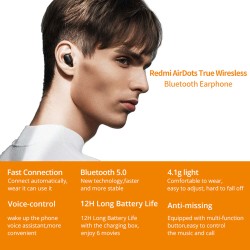 TWS Bluetooth Earphone Stereo Bass BT 5.0 Wireless Headset With Mic