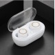 TWS Bluetooth Earphones TWS Stylish Stereo Sound Earset Wireless Twins Earbuds Earphones Bluetooth 5.0 white