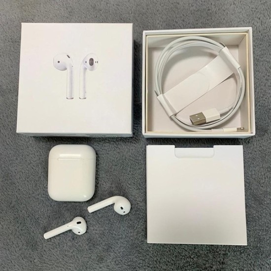 TWS Earphone Wireless Bluetooth 5.0 Headset Mini Earbuds With Mic Charging Box Sport Headphone 1:1 for Air Pods Size  white